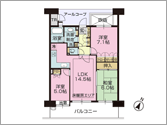 物件間取図